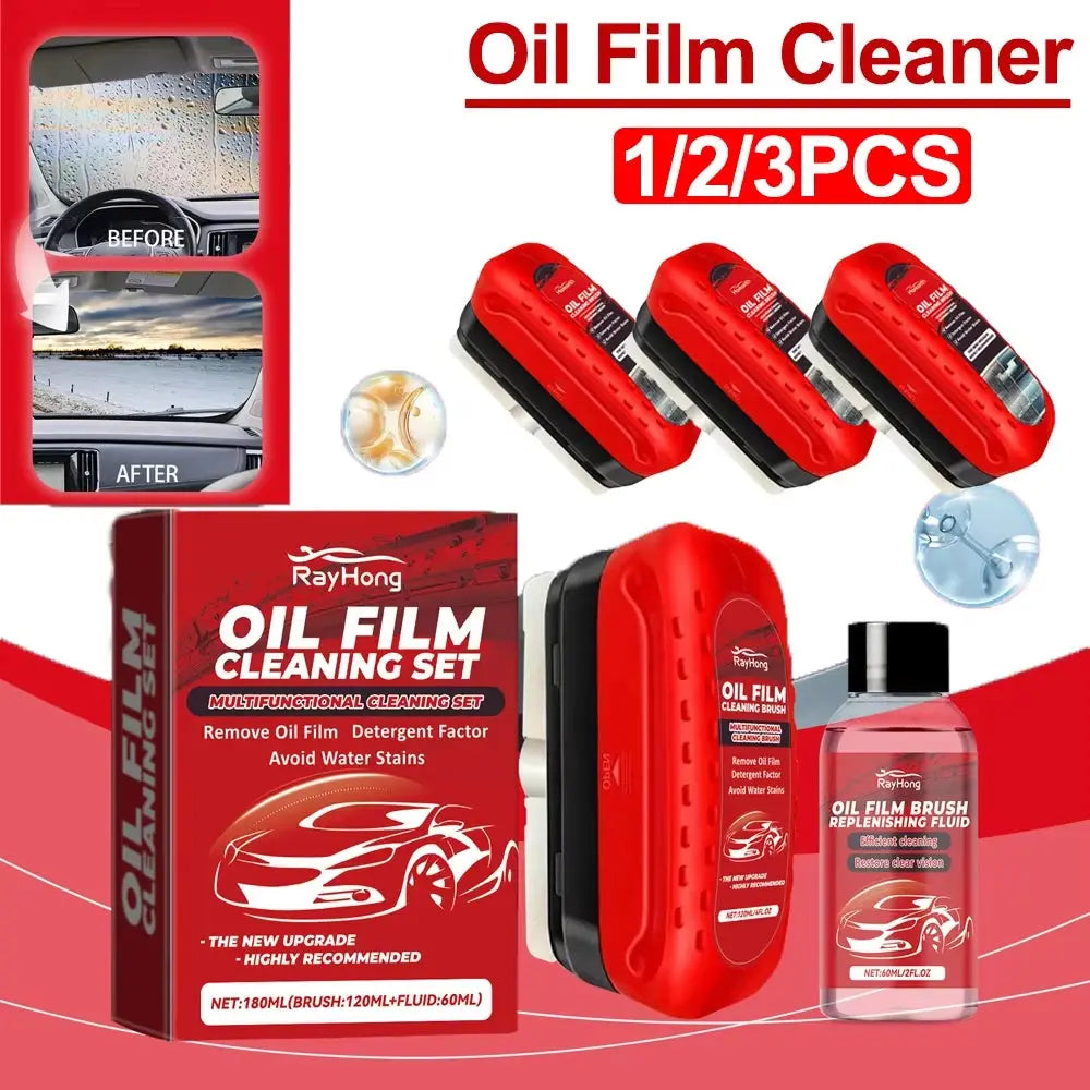 Universal Glass Cleaning Wipe Board - Effortless Car Windshield Oil Film & Coating Cleaner