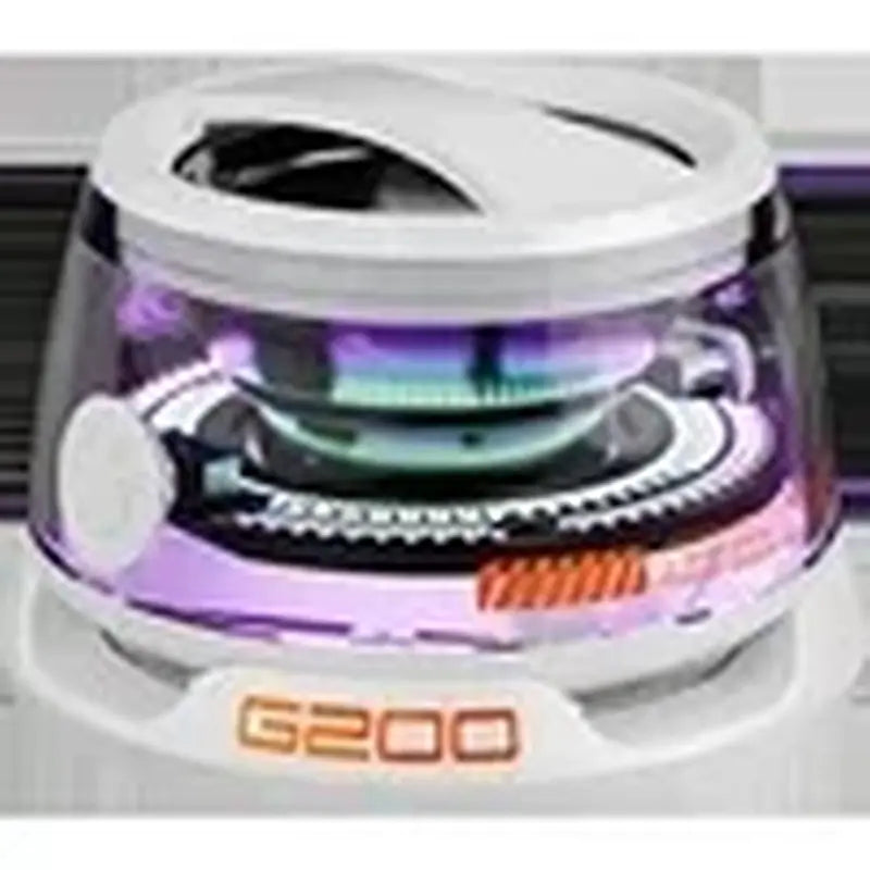 Portable Bluetooth Speaker G200 with RGB Lighting, Magnetic Design, BT5.3, 7-Hour Playback, and Phone Holder