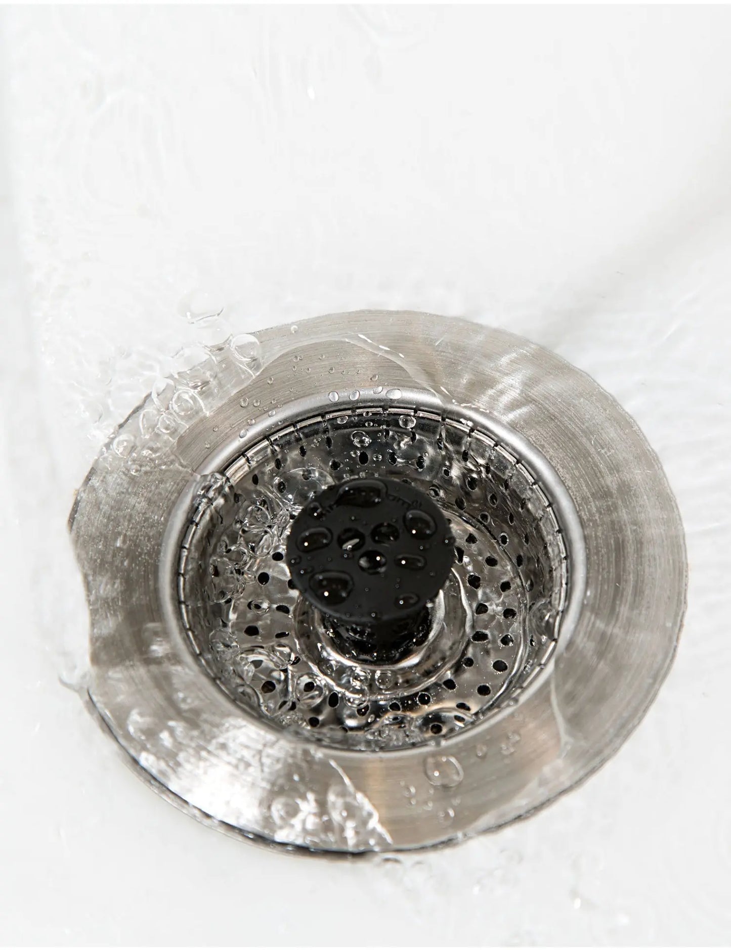 Kitchen SinkShroom (Stainless) Strainer with Built-in Anti-Clog Technology-2