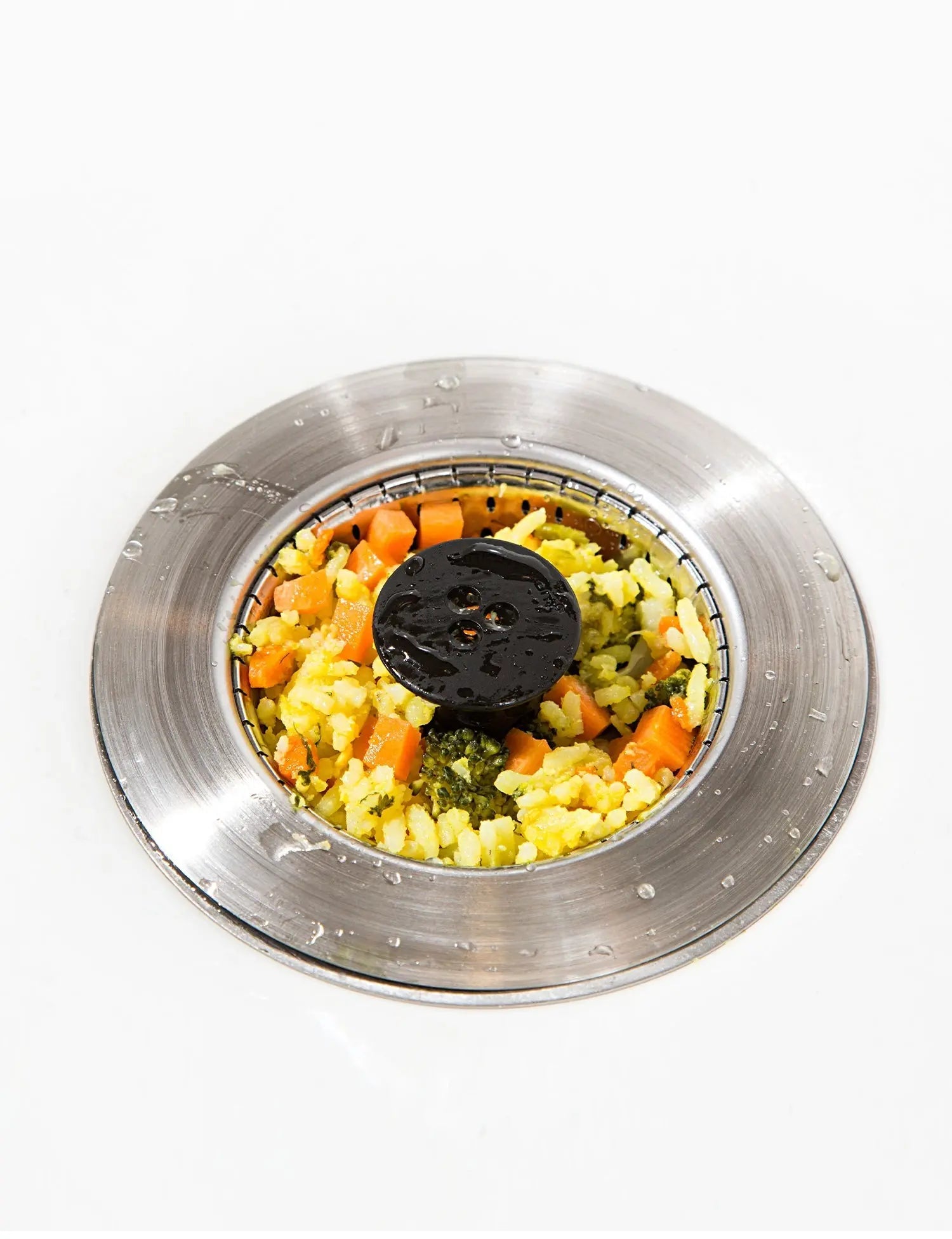 Kitchen SinkShroom (Stainless) Strainer with Built-in Anti-Clog Technology-1