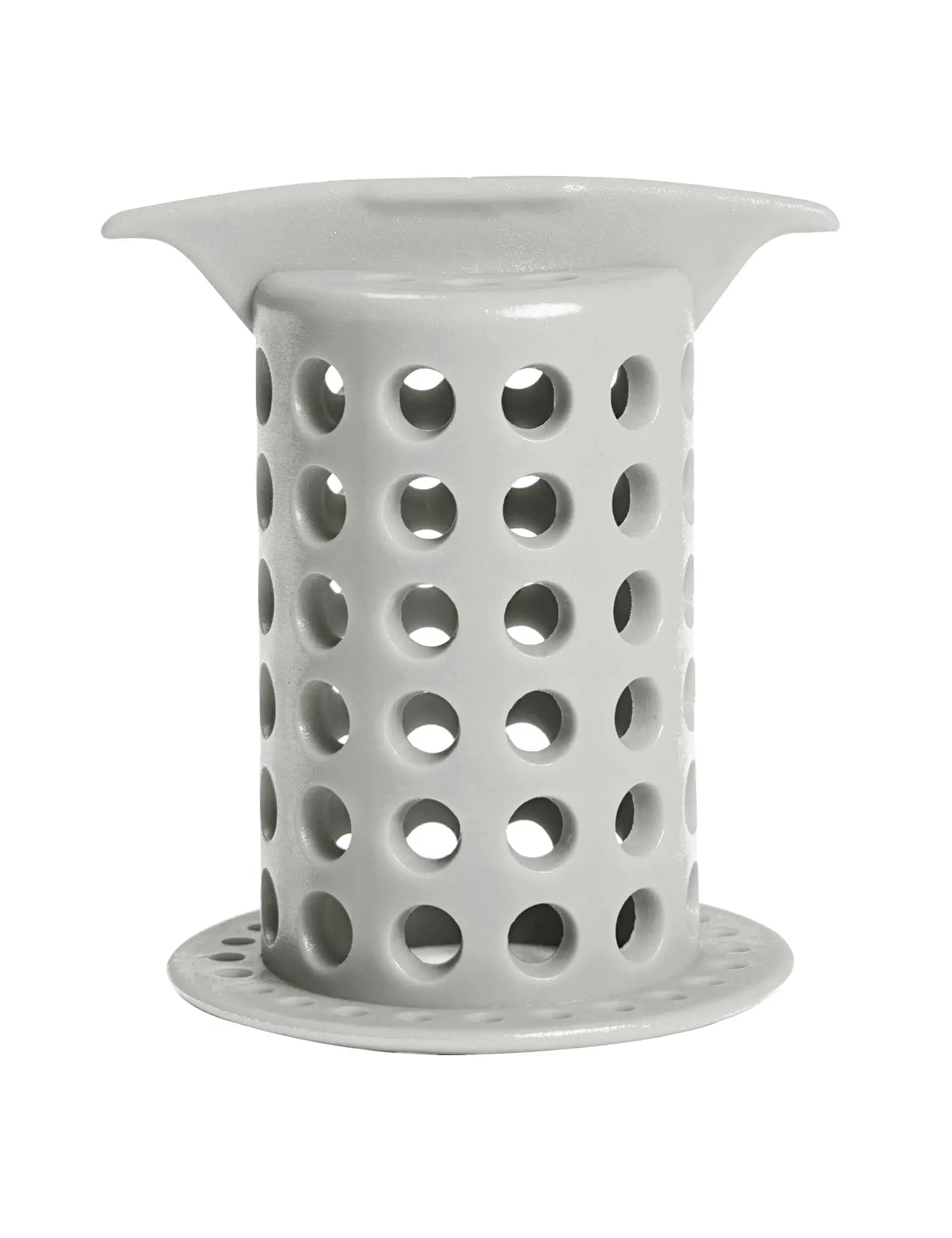 ShowerShroom (Gray) The 2" Hair Catcher That Prevents Clogged Shower Drains-2