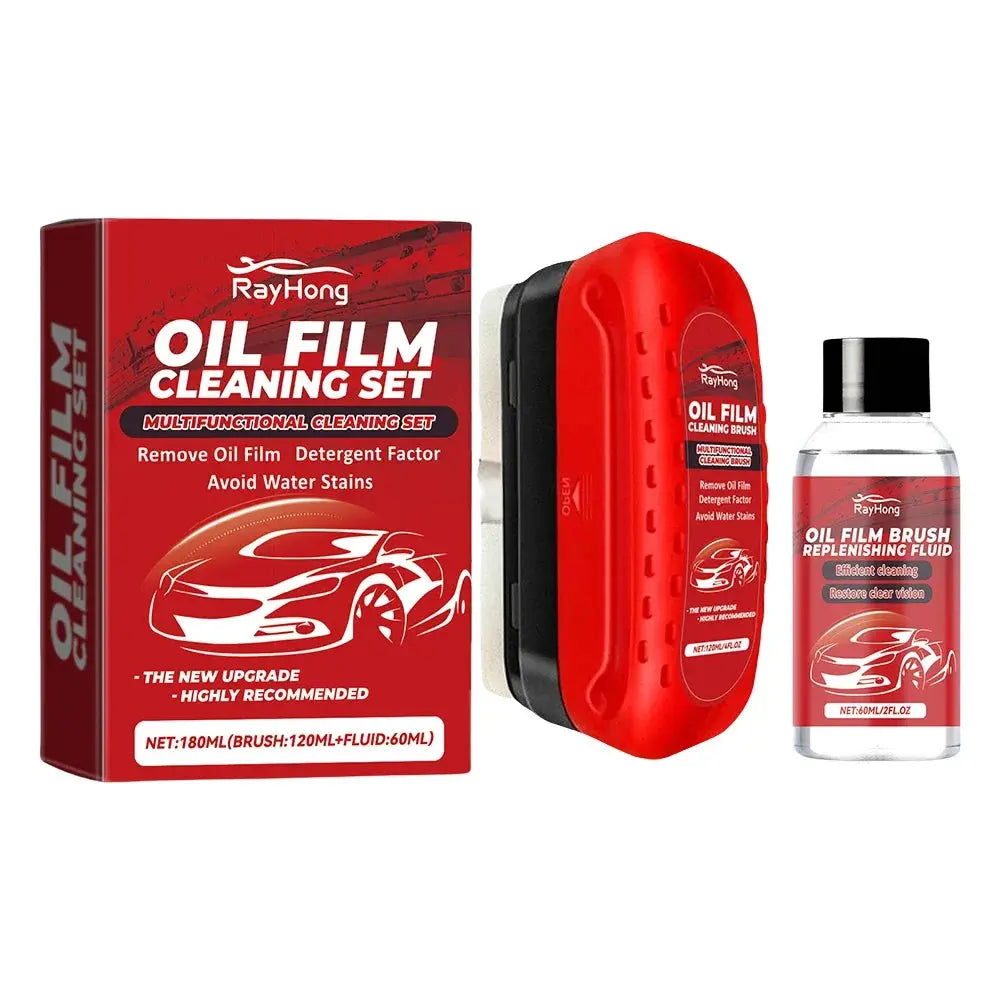 Universal Glass Cleaning Wipe Board - Effortless Car Windshield Oil Film & Coating Cleaner