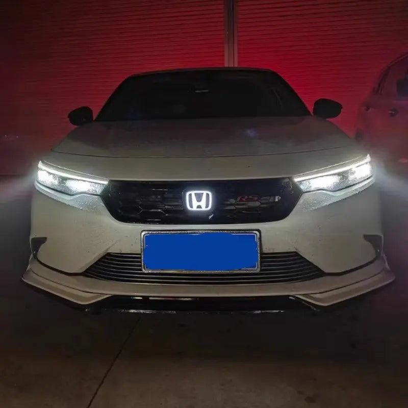 Honda Logo Front Grille LED Crystal Dynamic Illuminated Emblem-18