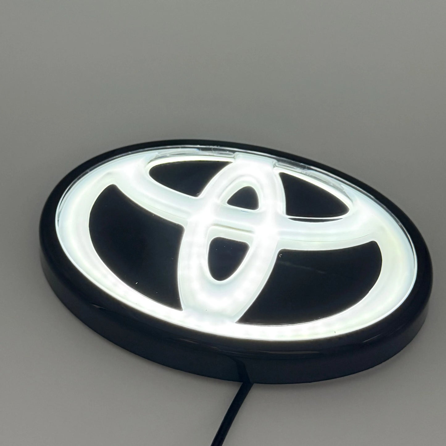 Toyota Logo Front Grille LED Dynamic Illuminated Emblem Compatible with ACC Radar-10