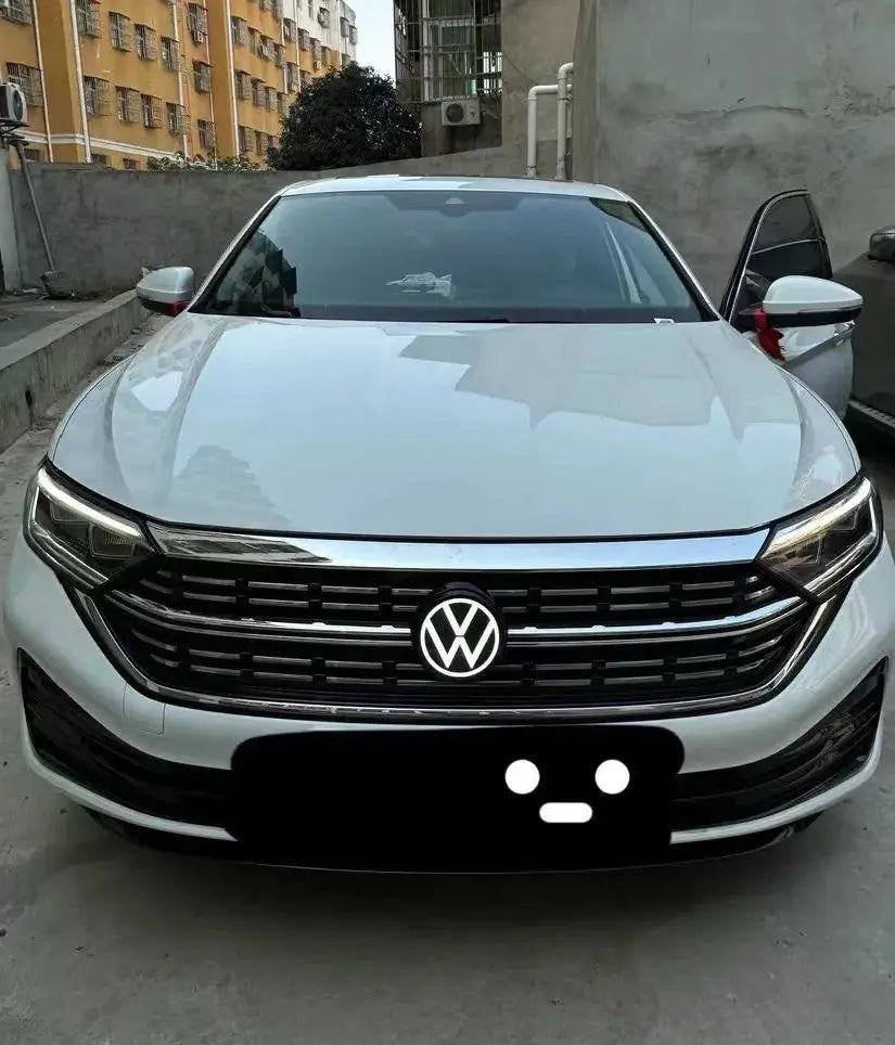 Volkswagen logo front grill LED mirror illuminated emblem ACC radar compatible-6